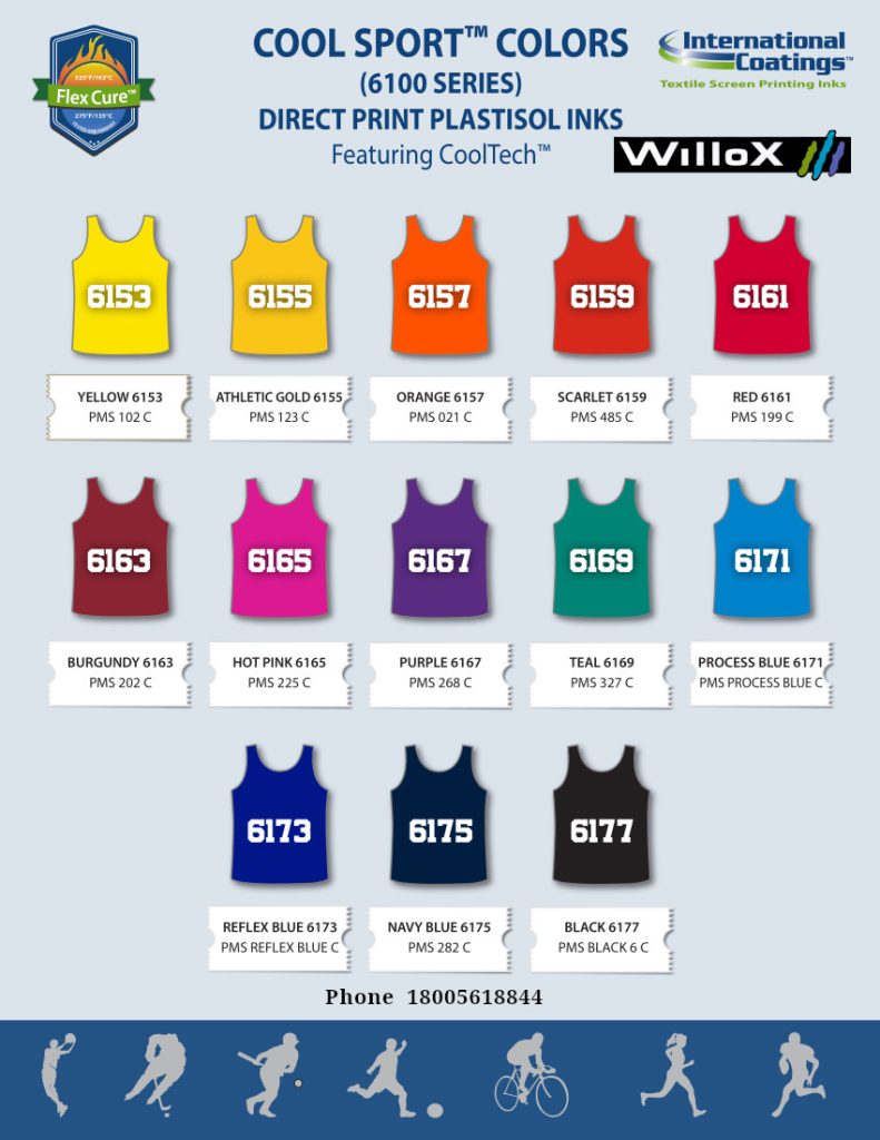 Cool Sport Colours from Willox